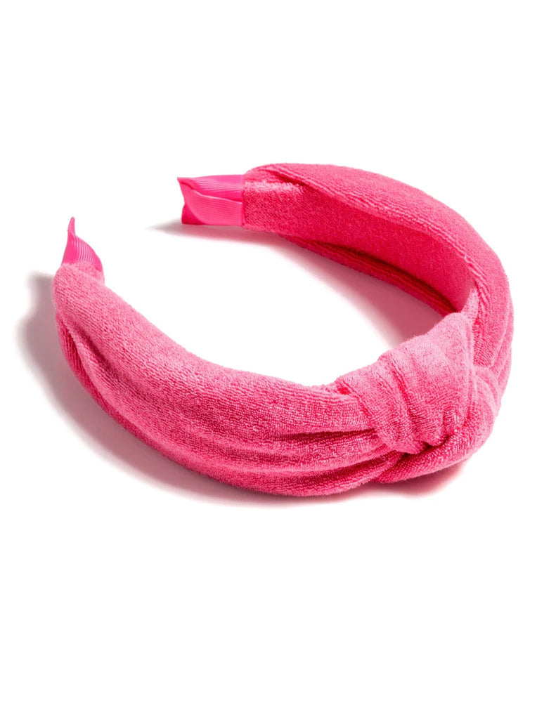 Diadema anudada de rizo SHIRALEAH