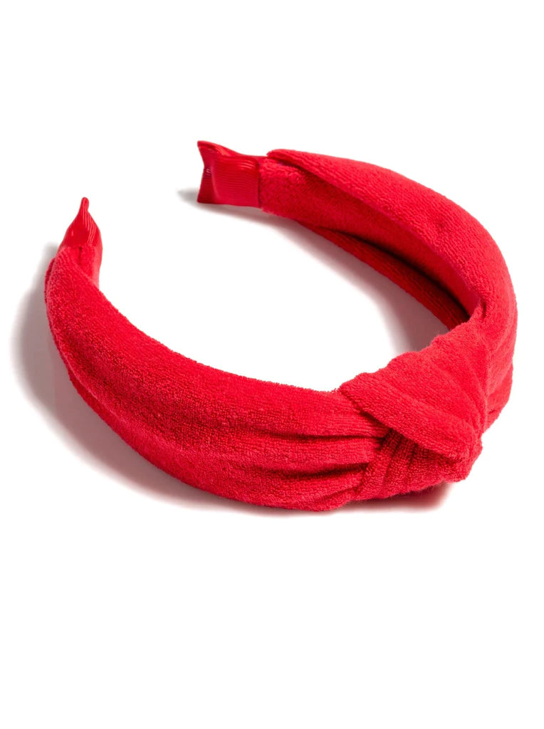 Diadema anudada de rizo SHIRALEAH