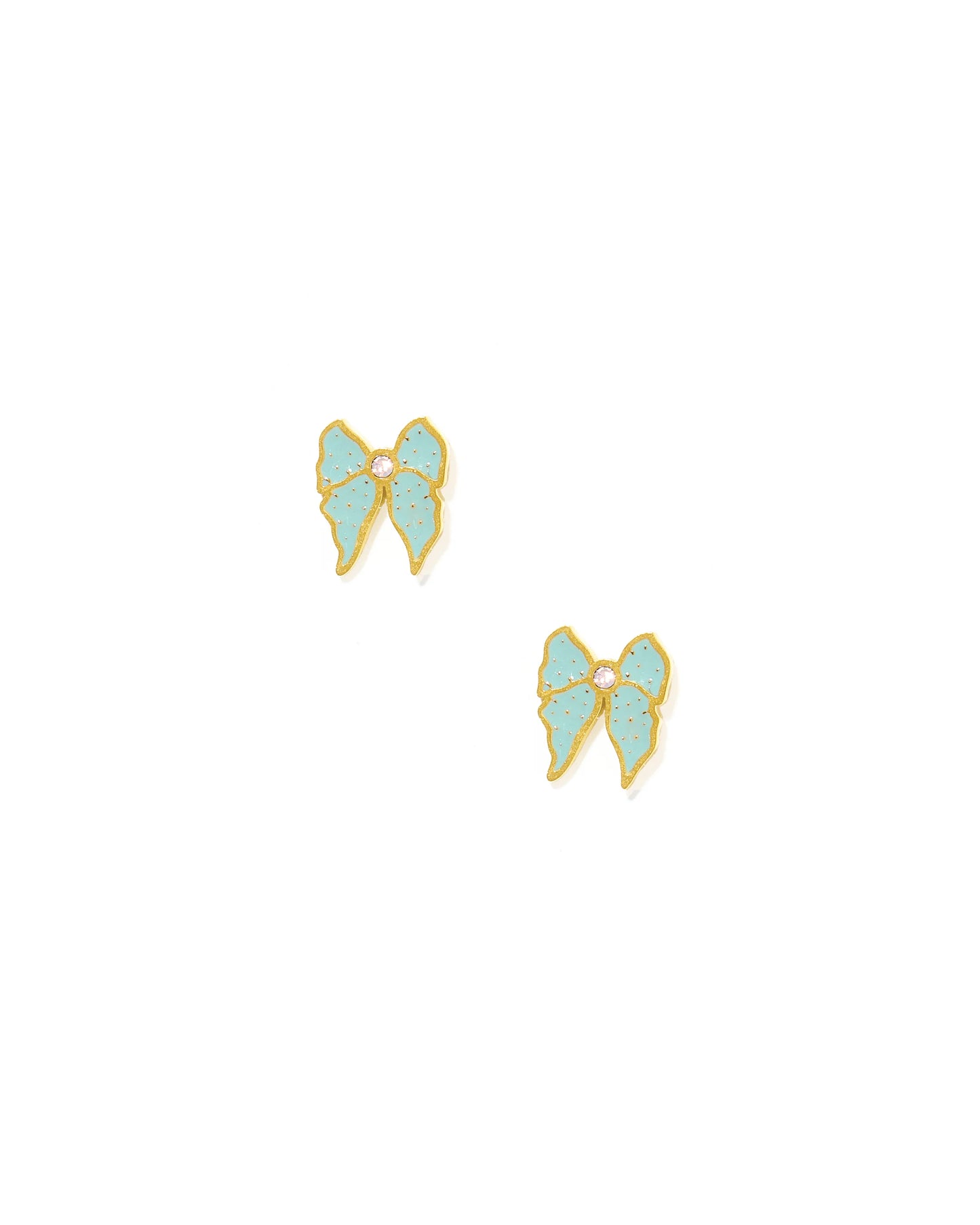LINNY CO Screwback Stud Earrings - Finley Bow