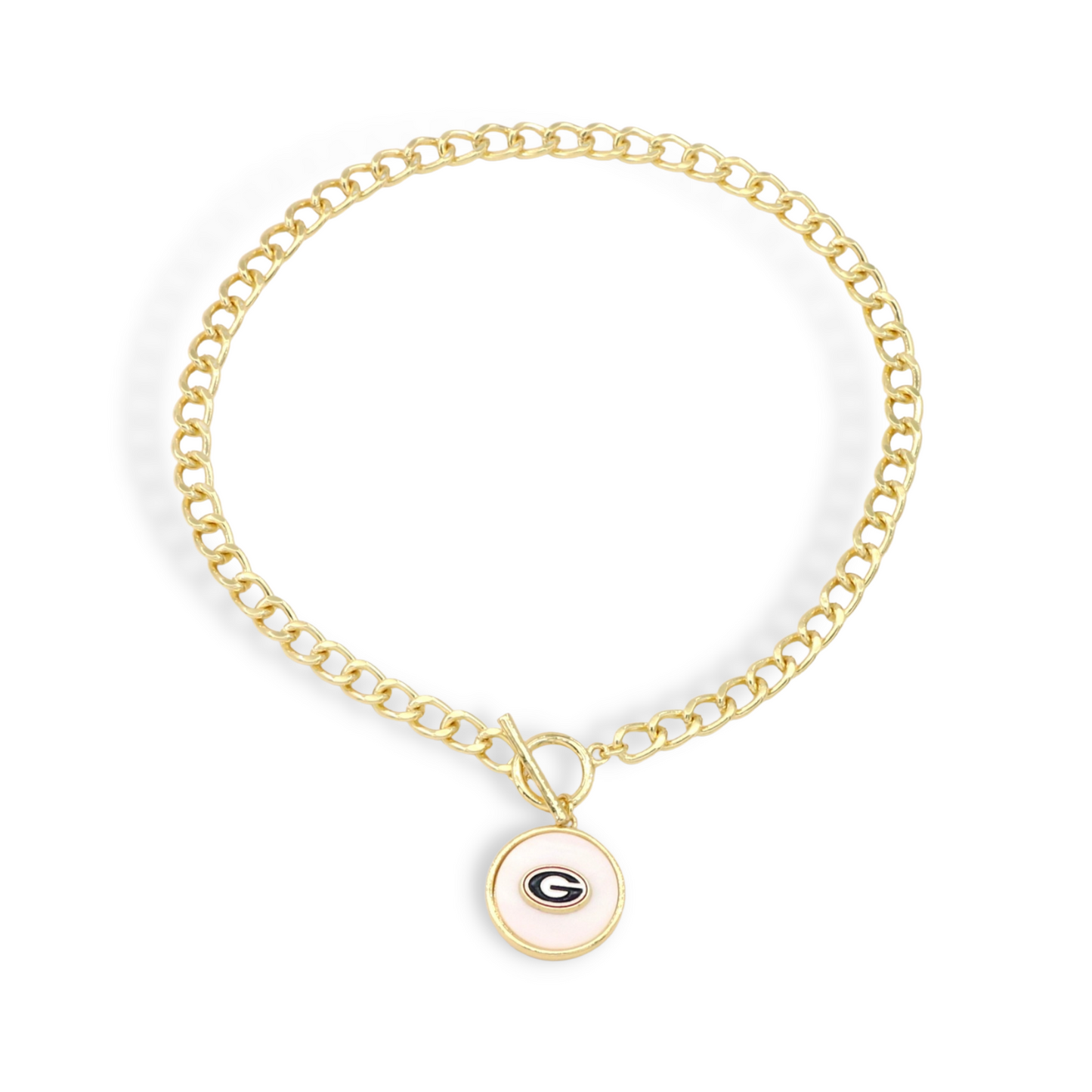 BRIANNA CANNON Georgia Bulldogs Logo Necklace