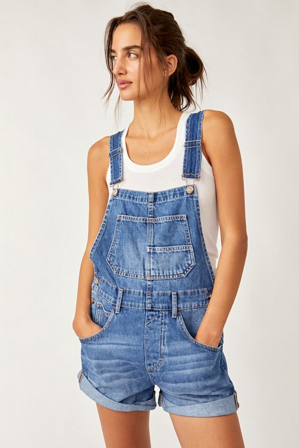 FREE PEOPLE We The Free Ziggy Shortalls