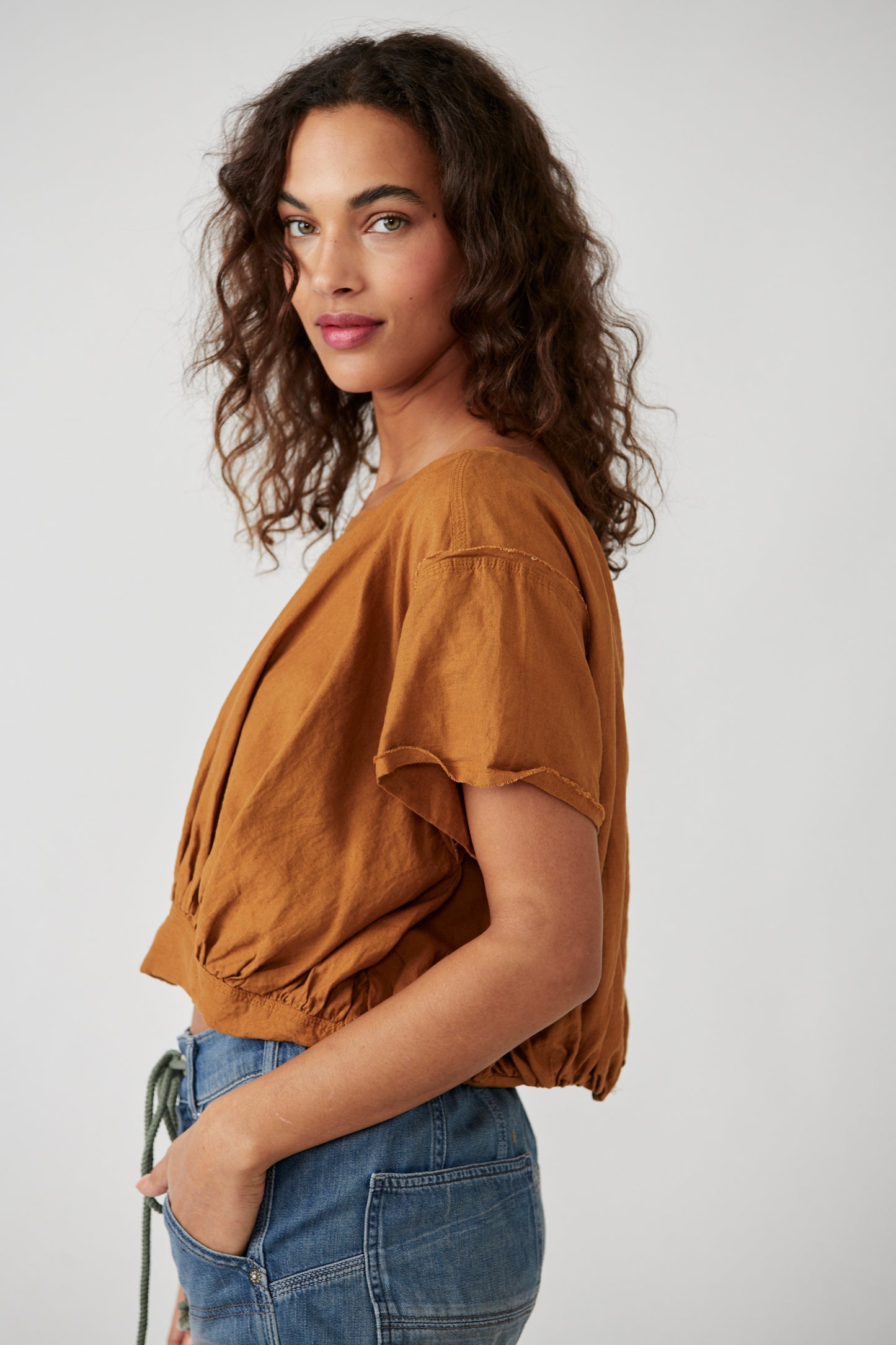 FREE PEOPLE We The Free Cloud 9 Bubble Tee