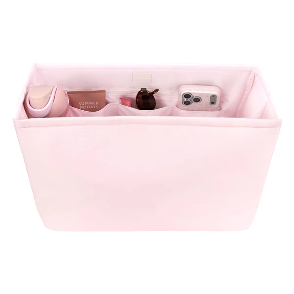 Casemate ballet pink tote insert with pockets