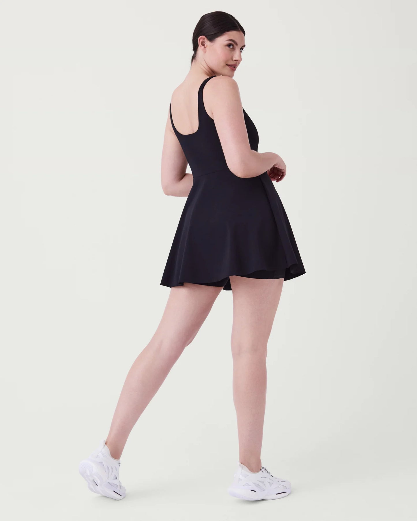 SPANX The Get Moving Easy Access Square Neck Dress
