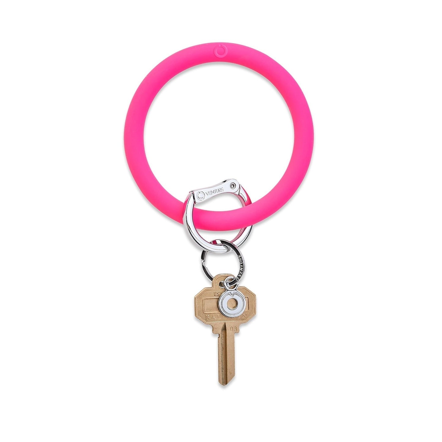 Silicone Big O Key Ring