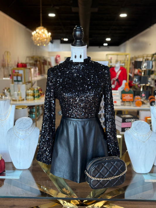 STAY THE SAME SEQUIN TOP