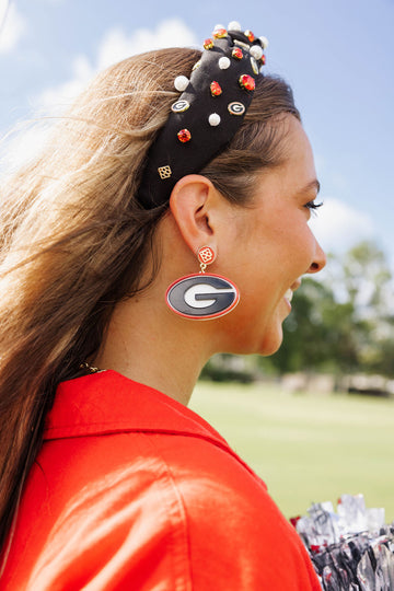BRIANNA CANNON Georgia  Bulldogs Power G Earrings