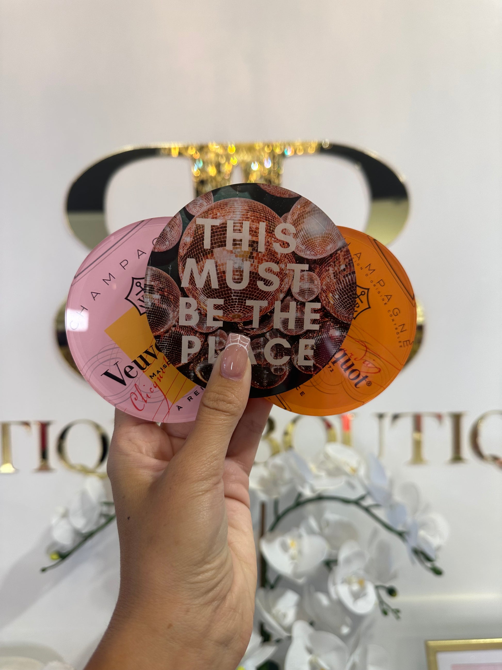 BOUTIQUE TART BY TAYLOR COASTERS