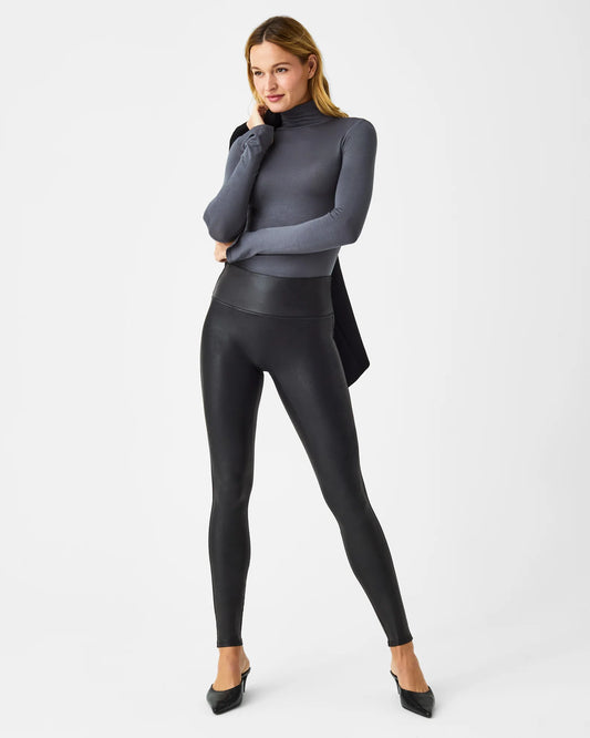 SPANX Faux Leather Leggings