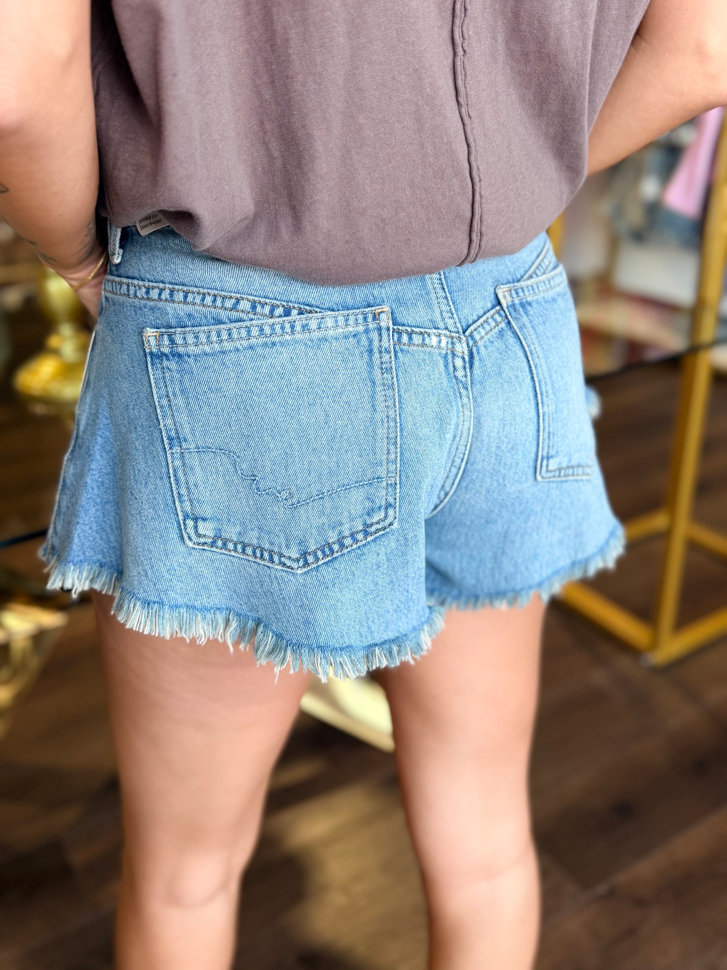 Back of free people spark shorts 