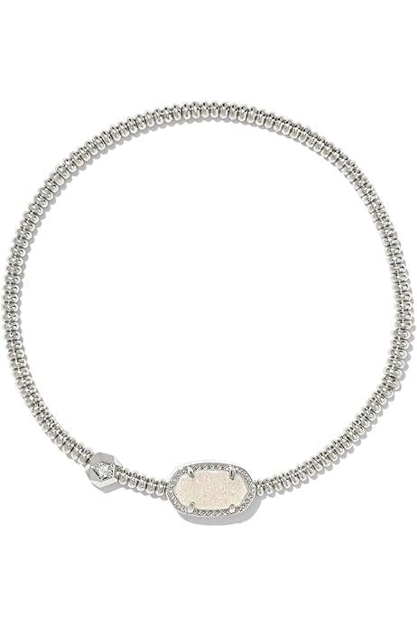 KENDRA SCOTT Pulsera elástica Grayson en drusa iridiscente