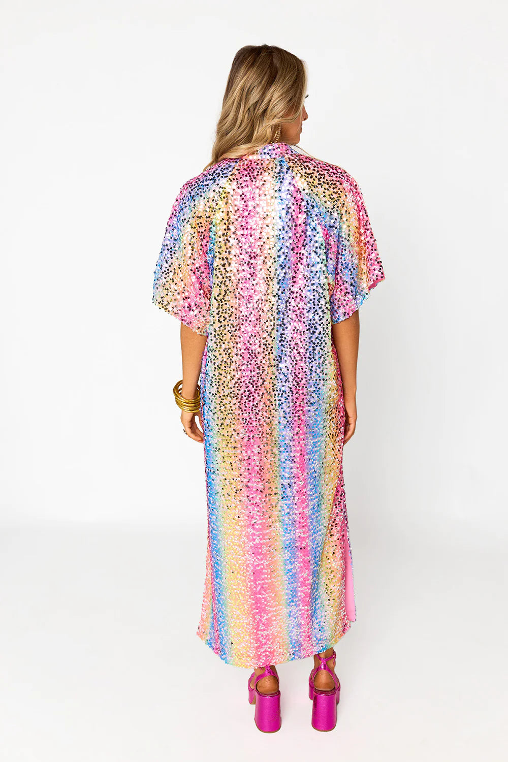 VESTIDO MIDI DE LENTEJUELAS LIGHTON DE BUDDY LOVE
