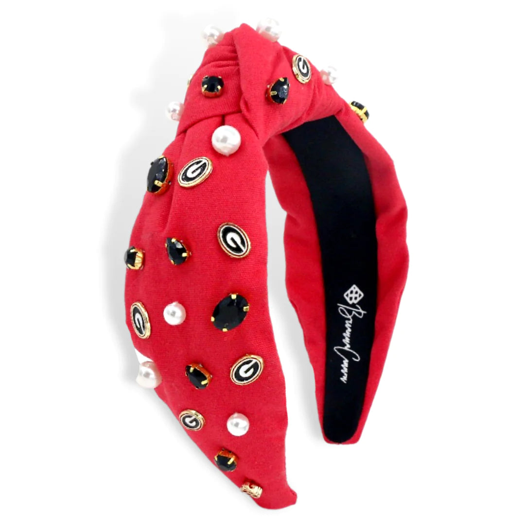 BOUTIQUE BRIANNA CANNON HEADBAND GEORGIA RED