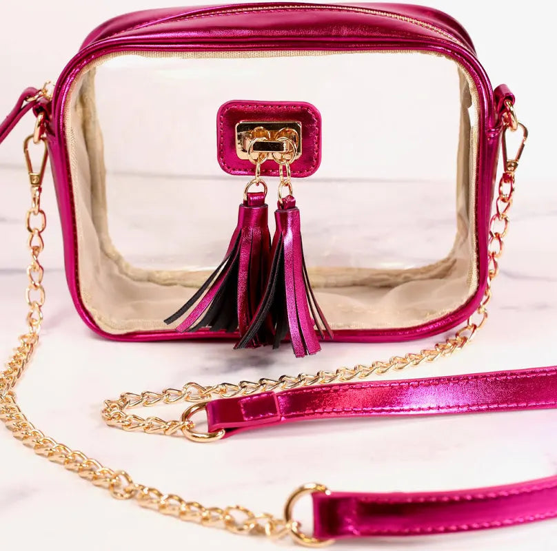Bandolera transparente Addison