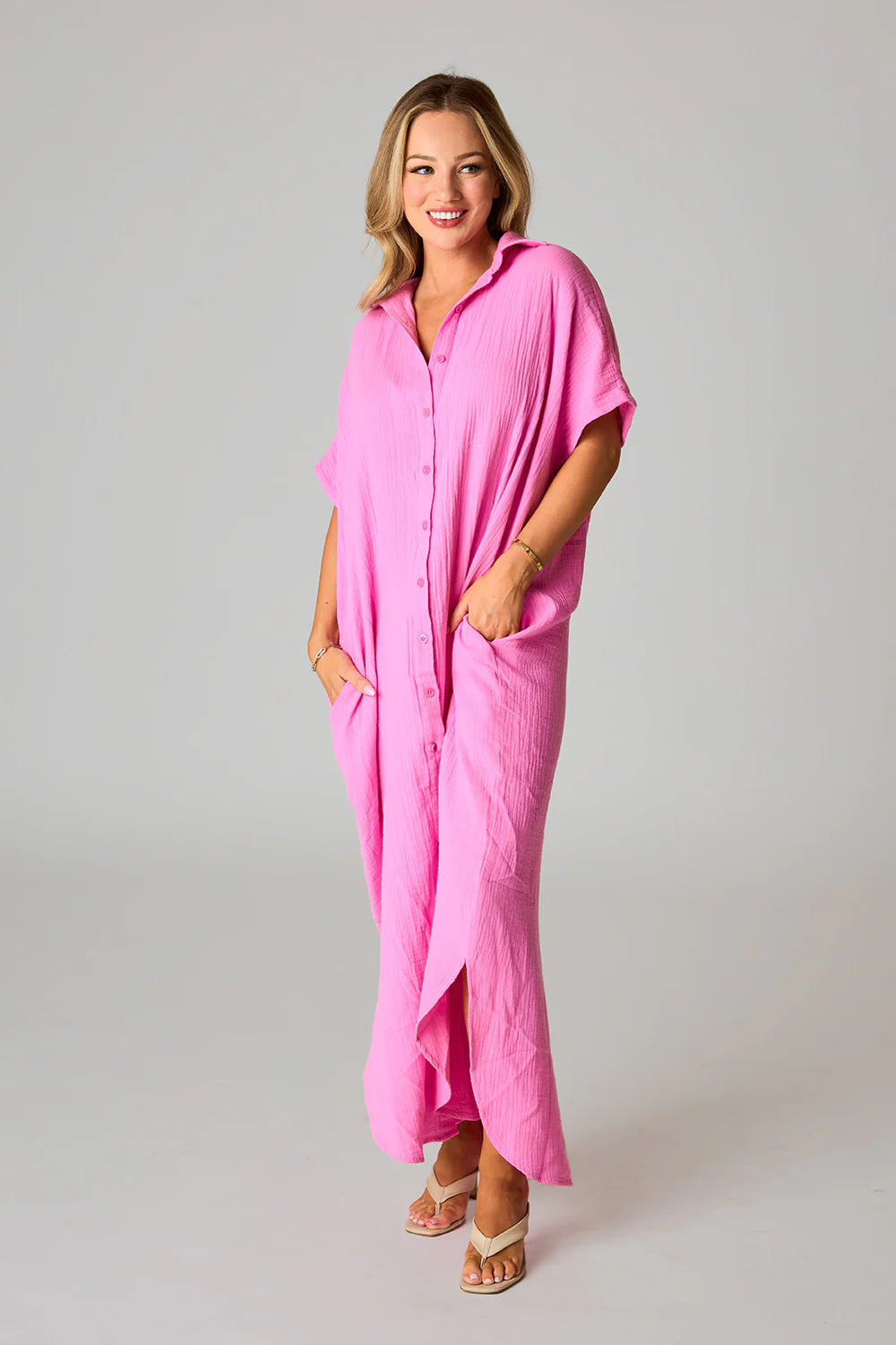 BUDDY LOVE Carmen Cover Up Maxi Dress