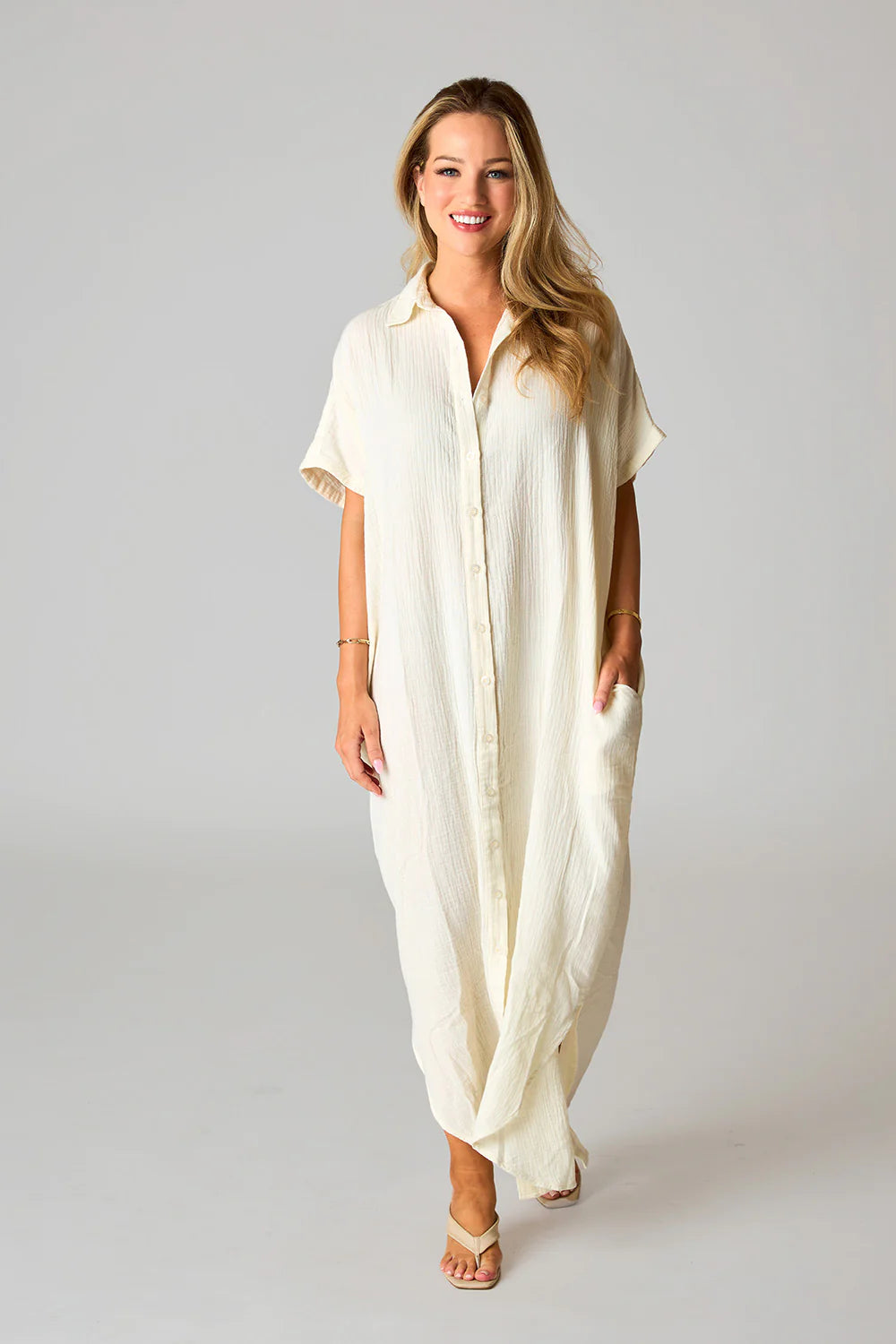 BUDDY LOVE Carmen Cover Up Maxi Dress