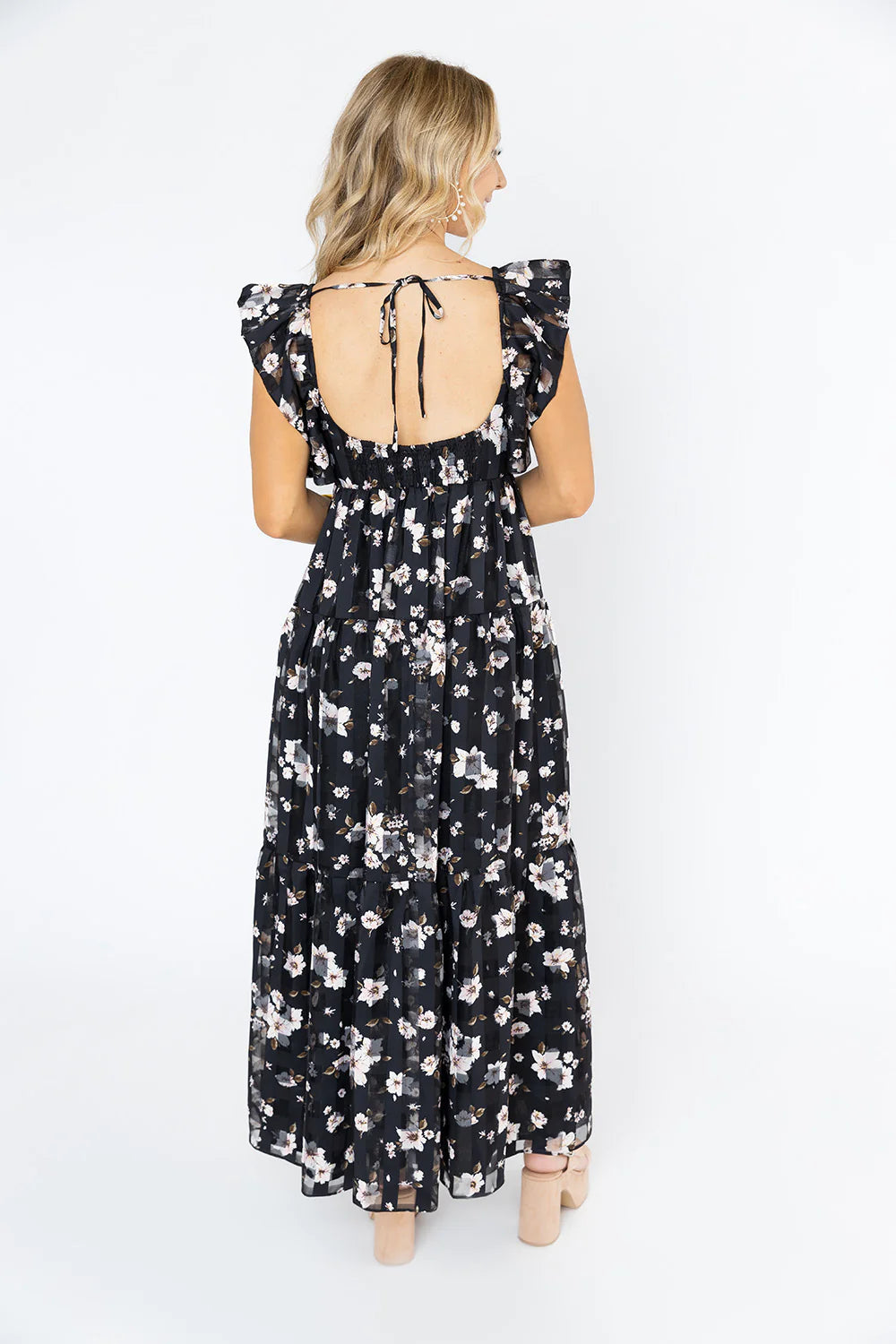 BUDDY LOVE Vestido largo con cesta de flores Lilly