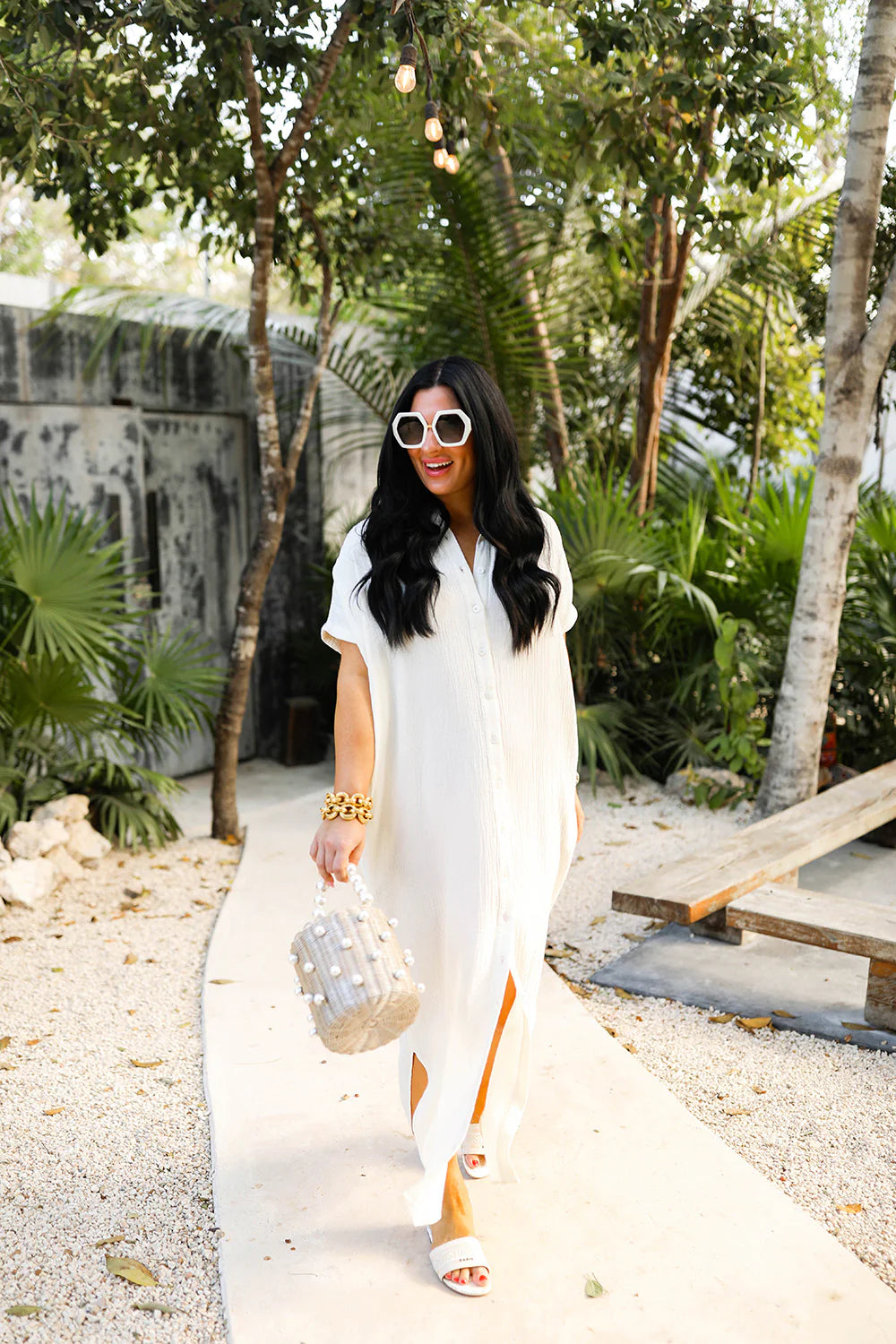 BUDDY LOVE Carmen Cover Up Maxi Dress