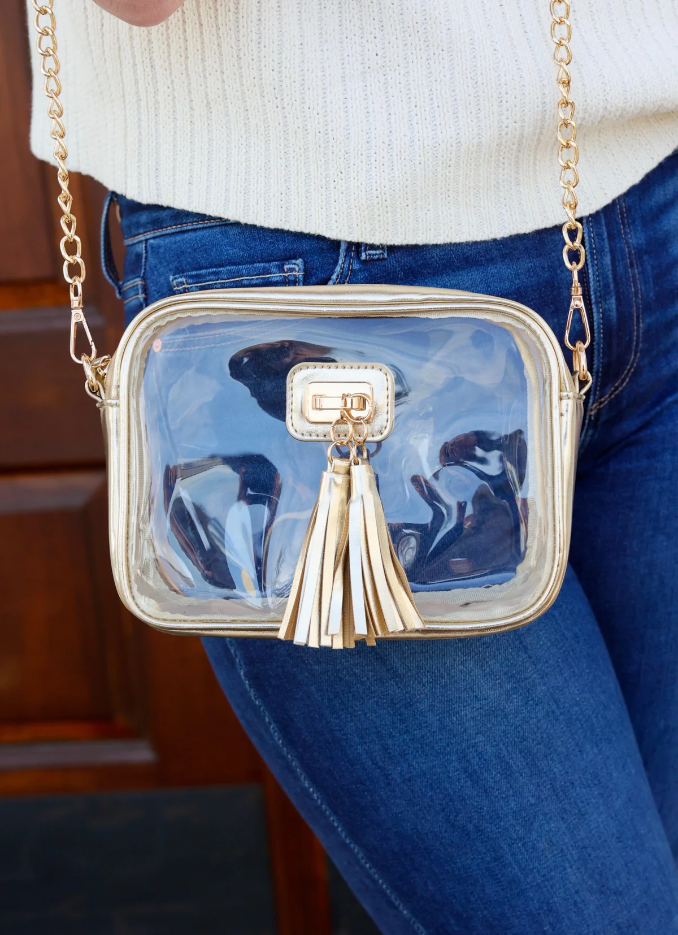 Bandolera transparente Addison