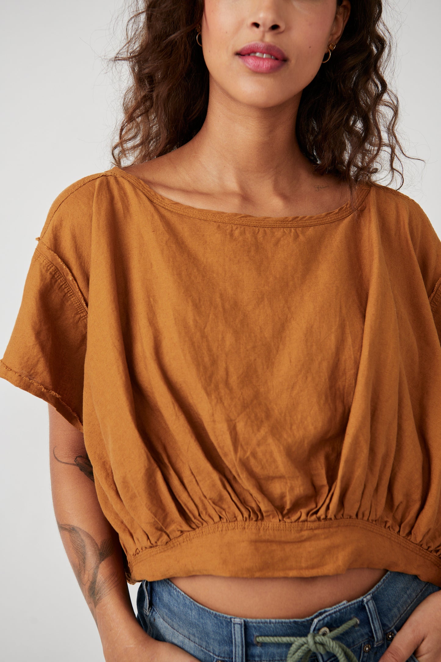 FREE PEOPLE We The Free Cloud 9 Bubble Tee