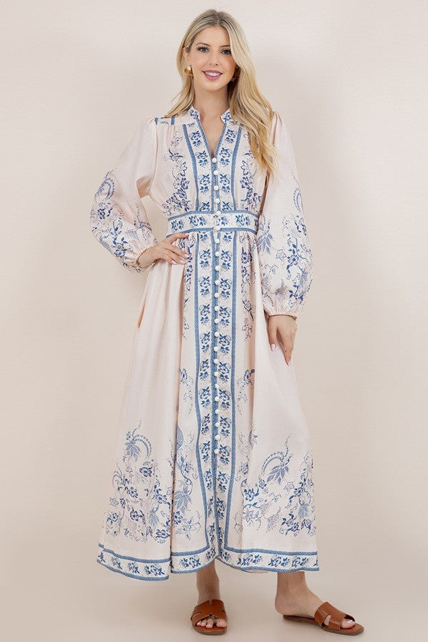 BOUTIQUE DREAMY SKIES MAXI DRESS FRONT 4