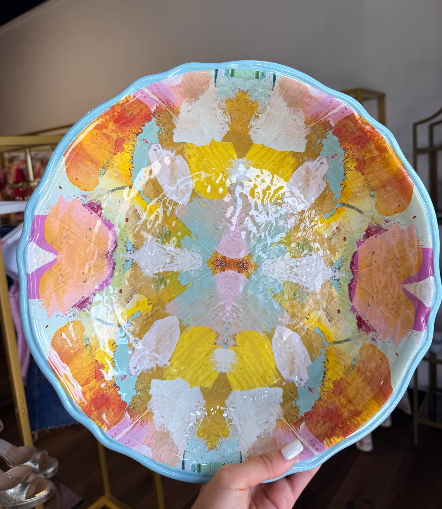 Laura Park melamine bowl