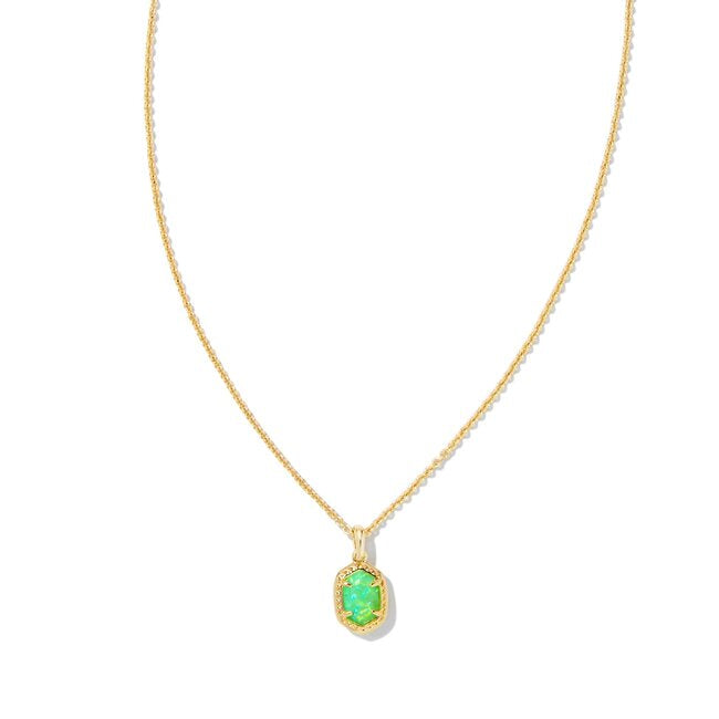 KENDRA SCOTT Collar con colgante corto enmarcado Daphne