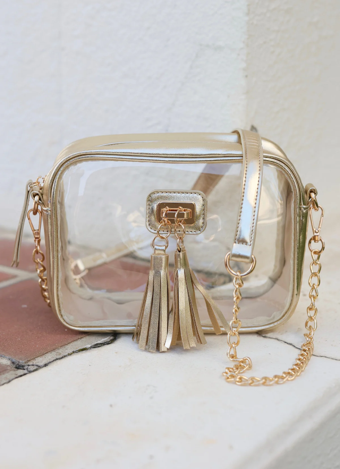 Bandolera transparente Addison