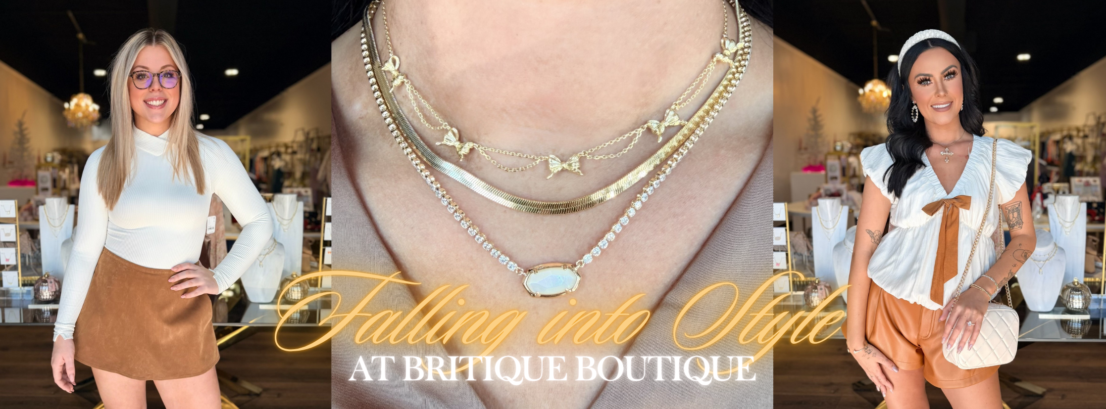 FALLING INTO STYLE BANNER