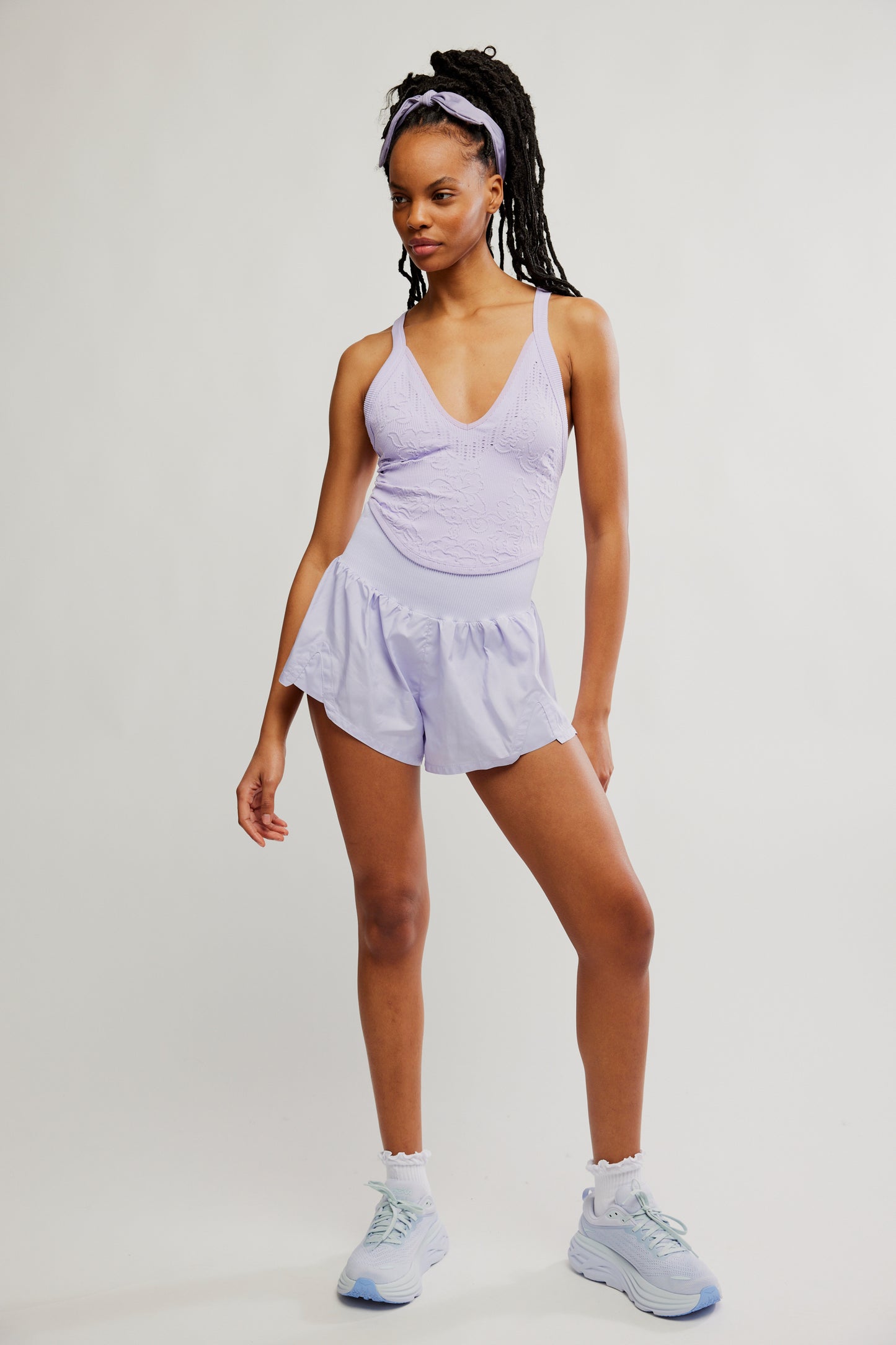 BOUTIQUE FREE PEOPLE CARPE DIEM SHORTS IRIS FRONT
