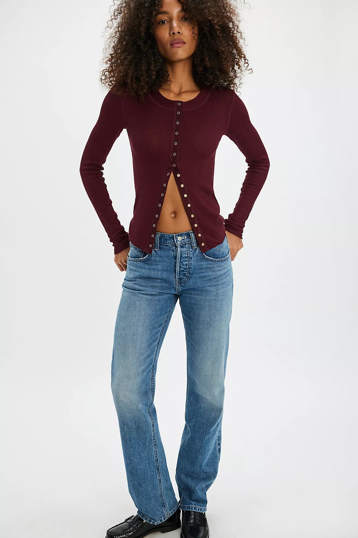 BOUTIQUE FREE PEOPLE INTIMATELY GOING PLACES CARDI ACAI FRONT 2