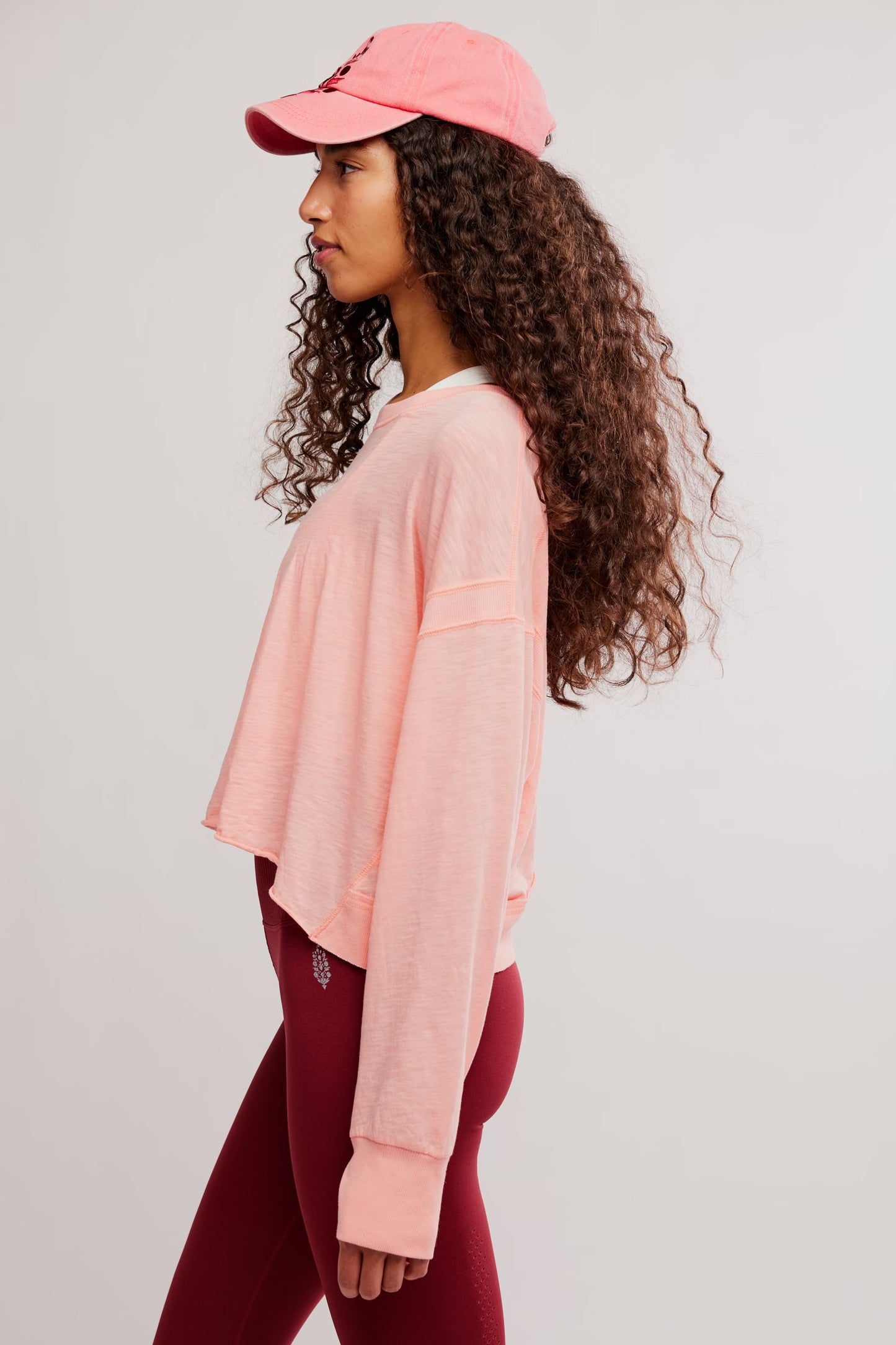 BOUTIQUE FREE PEOPLE MY TIME LAYER FRUIT PUNCH SIDE
