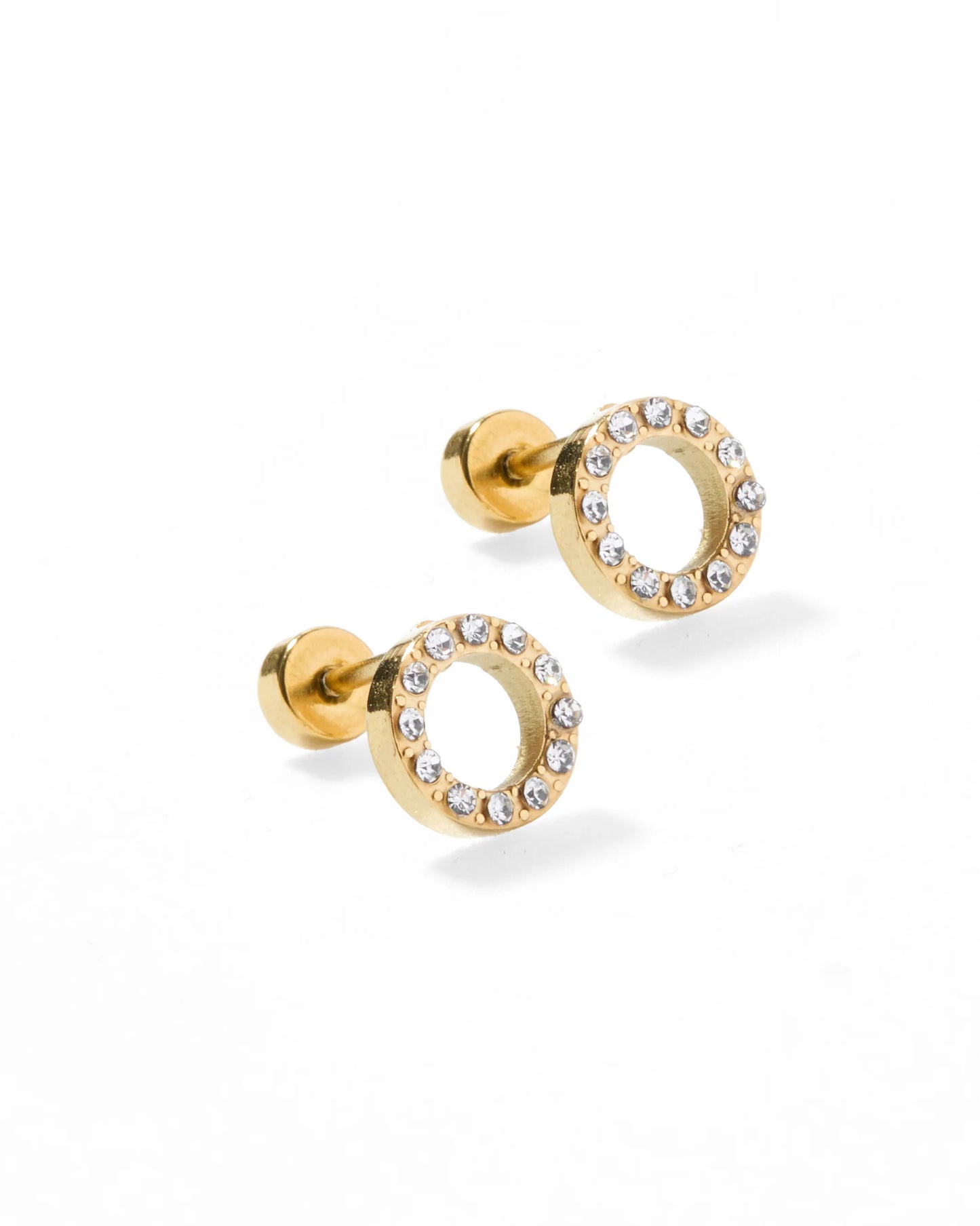 LINNY CO Screwback Stud Earrings - Lainey