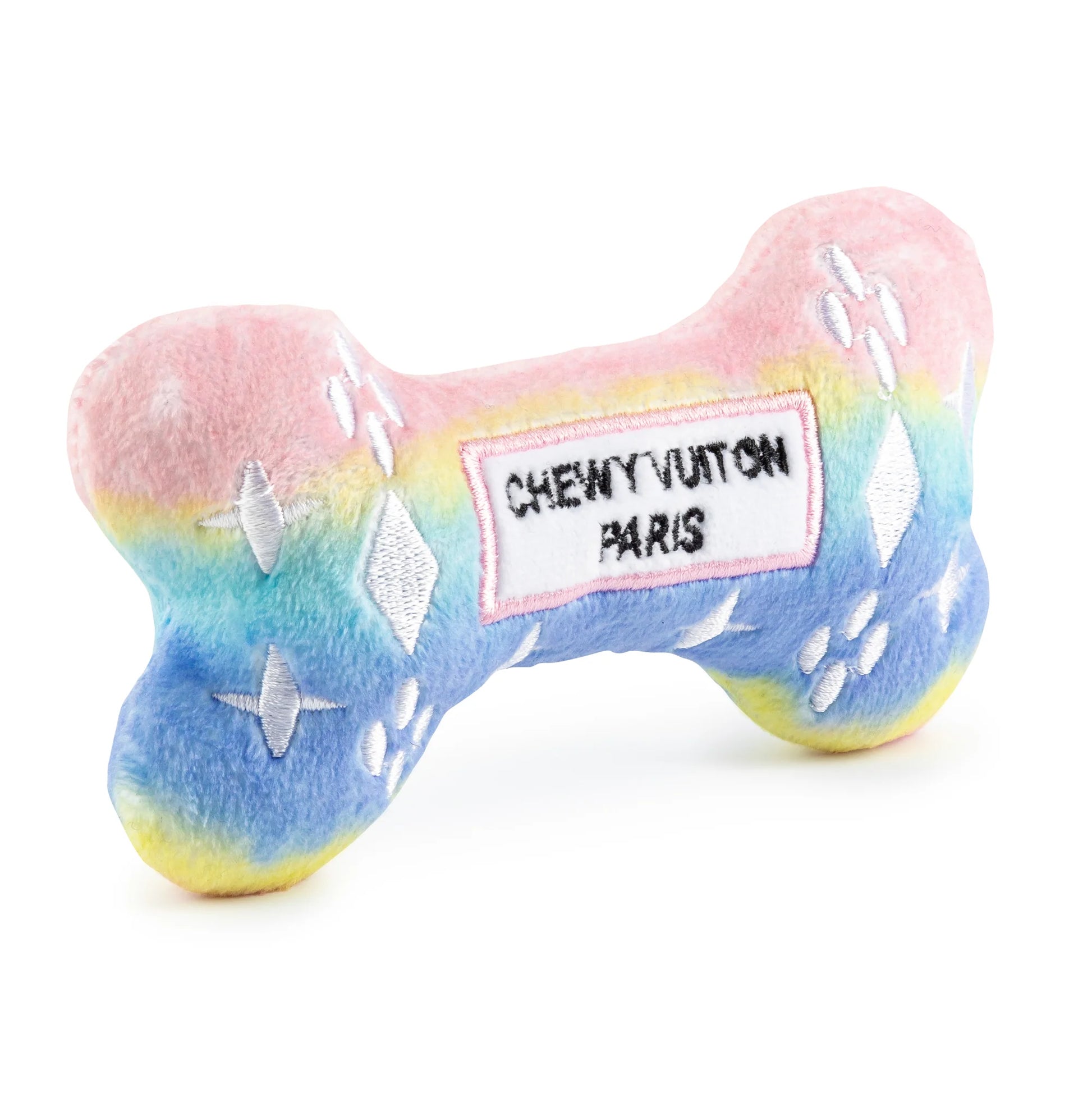 BOUTIQUE HAUTE DIGGITY DOG PINK OMBRE CHEWY VUITON BONE 2