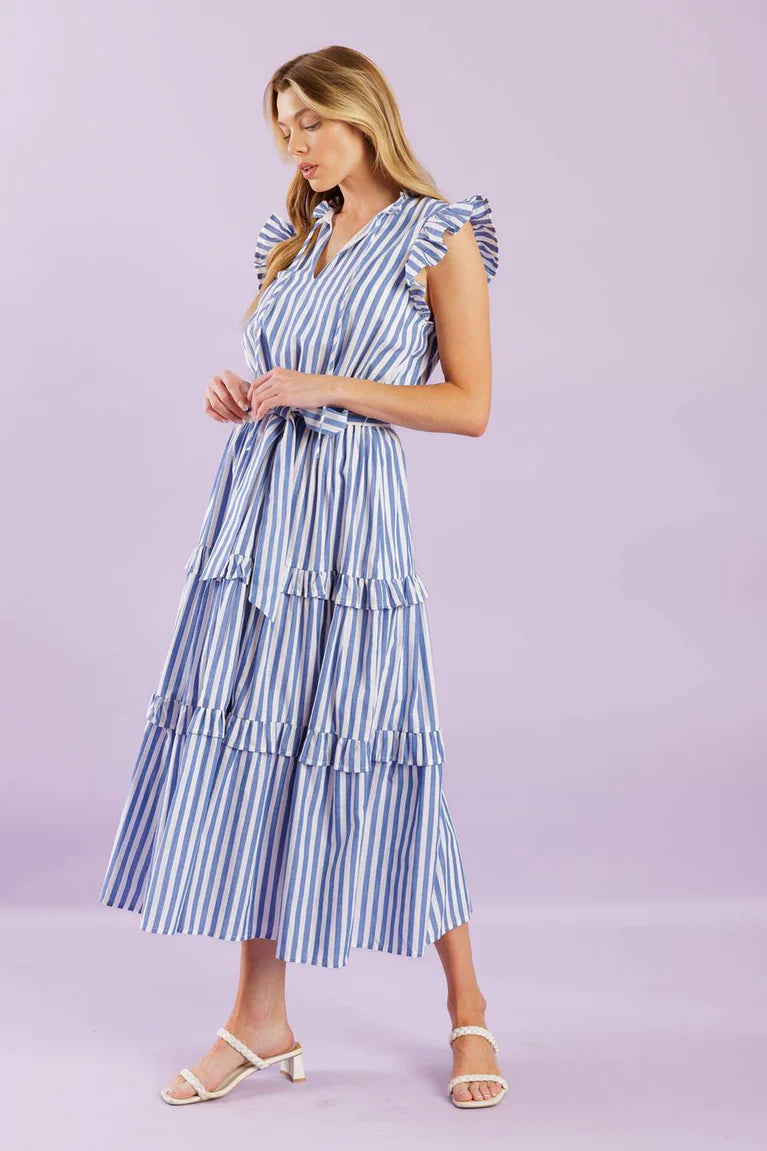 When Life Gives You Woven Midi Dress