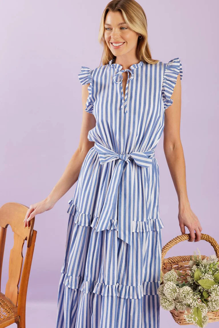 When Life Gives You Woven Midi Dress