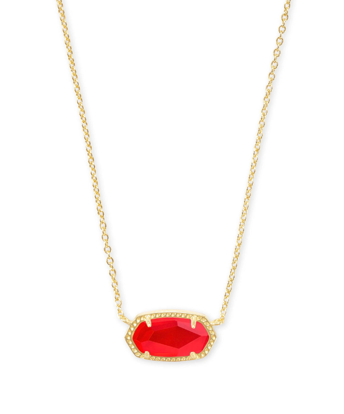 KENDRA SCOTT Boxed Gold Elisa Pendant Necklace in Illusion