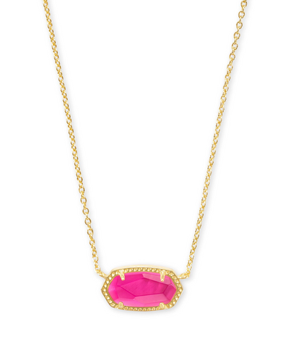 KENDRA SCOTT Boxed Gold Elisa Pendant Necklace in Illusion