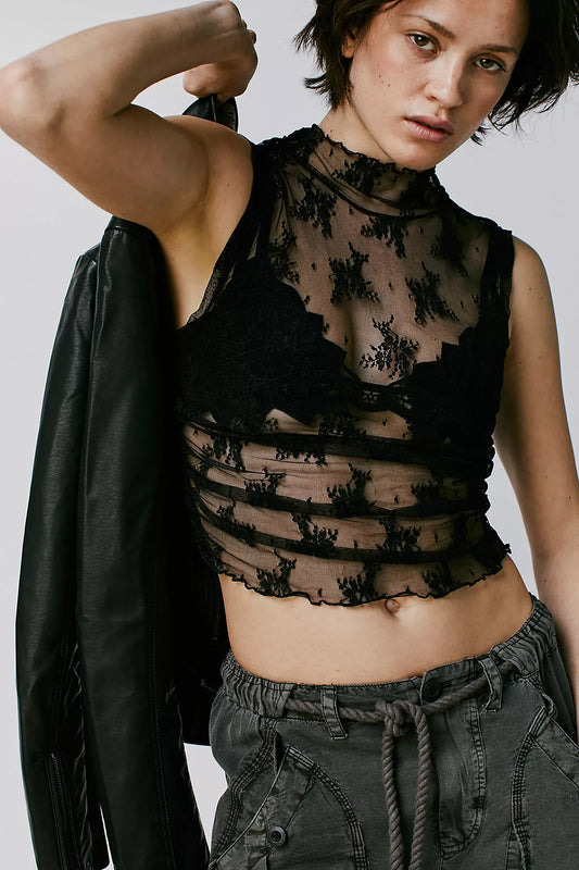 FREE PEOPLE INTIMATELY Solid Nice Try Muscle Tank