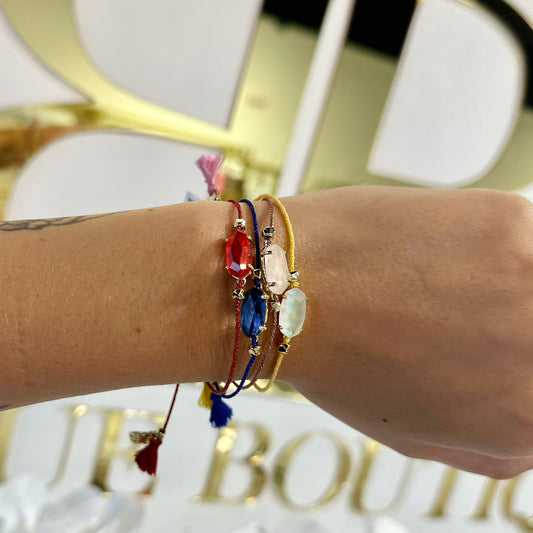 BOUTIQUE KENDRA SCOTT EVERLYNE CORD FRIENDSHIP BRACELET 2