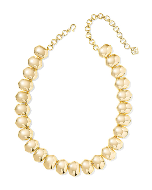 BOUTIQUE KENDRA SCOTT KAITLIN STATEMENT NECKLACE GOLD 2