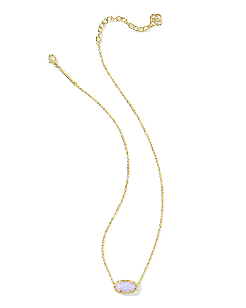 KENDRA SCOTT Collar con colgante de oro Elisa