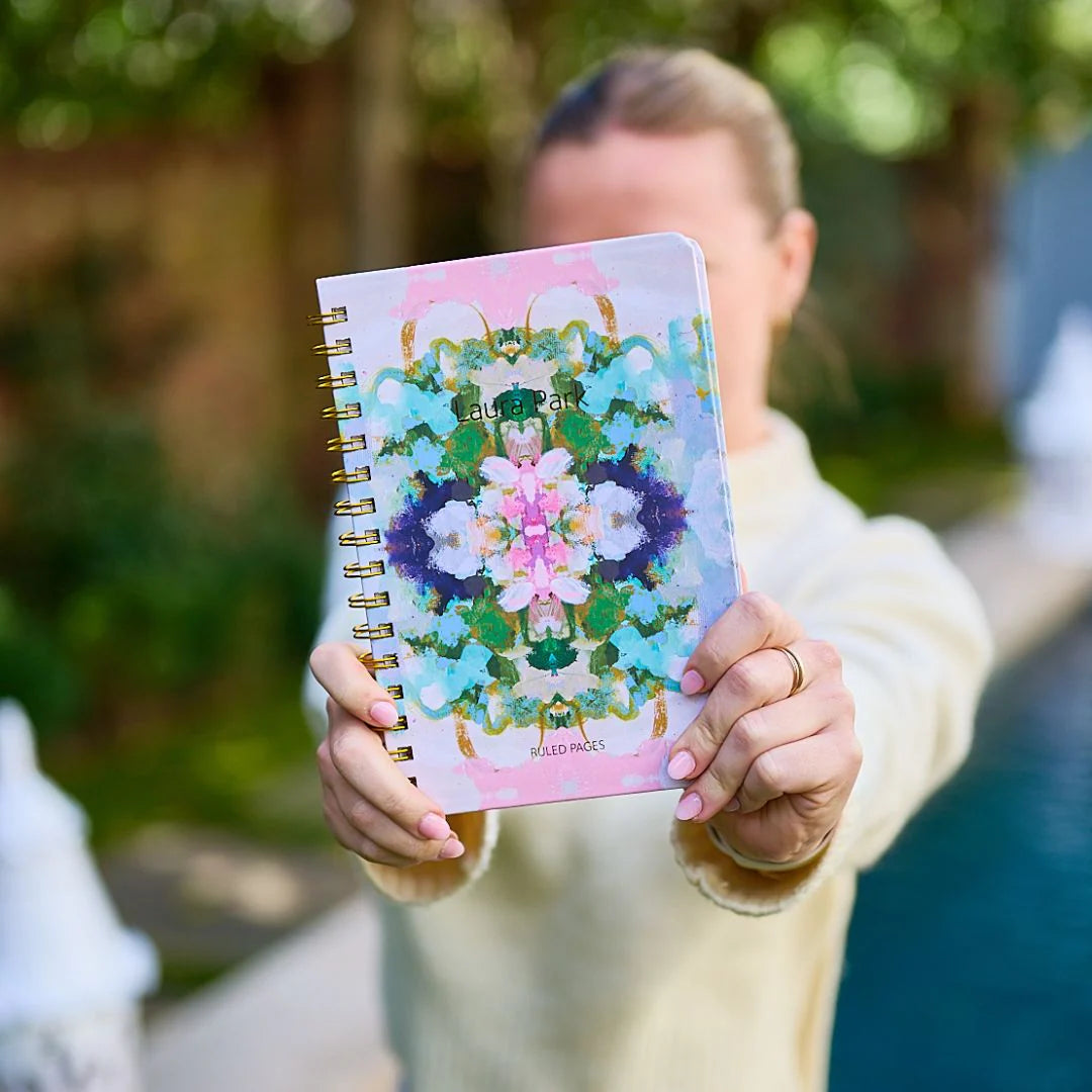 BOUTIQUE LAURA PARK NANTUCKET BLOOM NOTEBOOK 