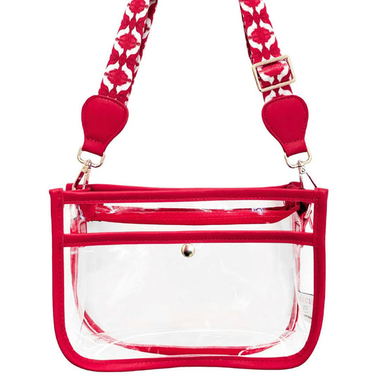 BOUTIQUE LAURA PARK SPICE MARKET RED STADIUM BAG
