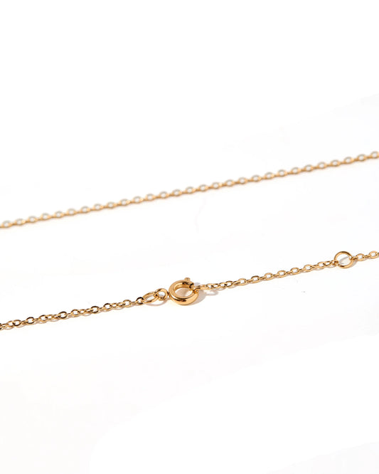 BOUTIQUE LINNY CO GOLD BOW NECKLACE SADIE CLASP