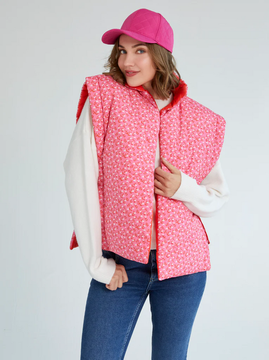 BOUTIQUE SHIRALEAH AXEL BALL CAP MAGENTA 2