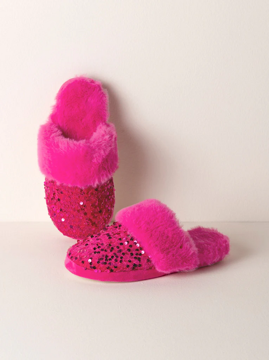 BOUTIQUE SHIRALEAH FIESTA SLIPPERS MAGENTA 2