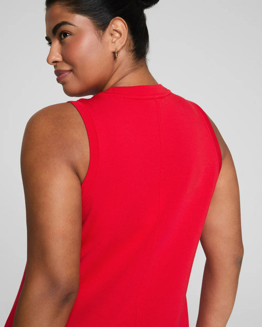 BOUTIQUE SPANX AIRESSENTIALS® MAXI TANK DRESS SPANX RED BACK