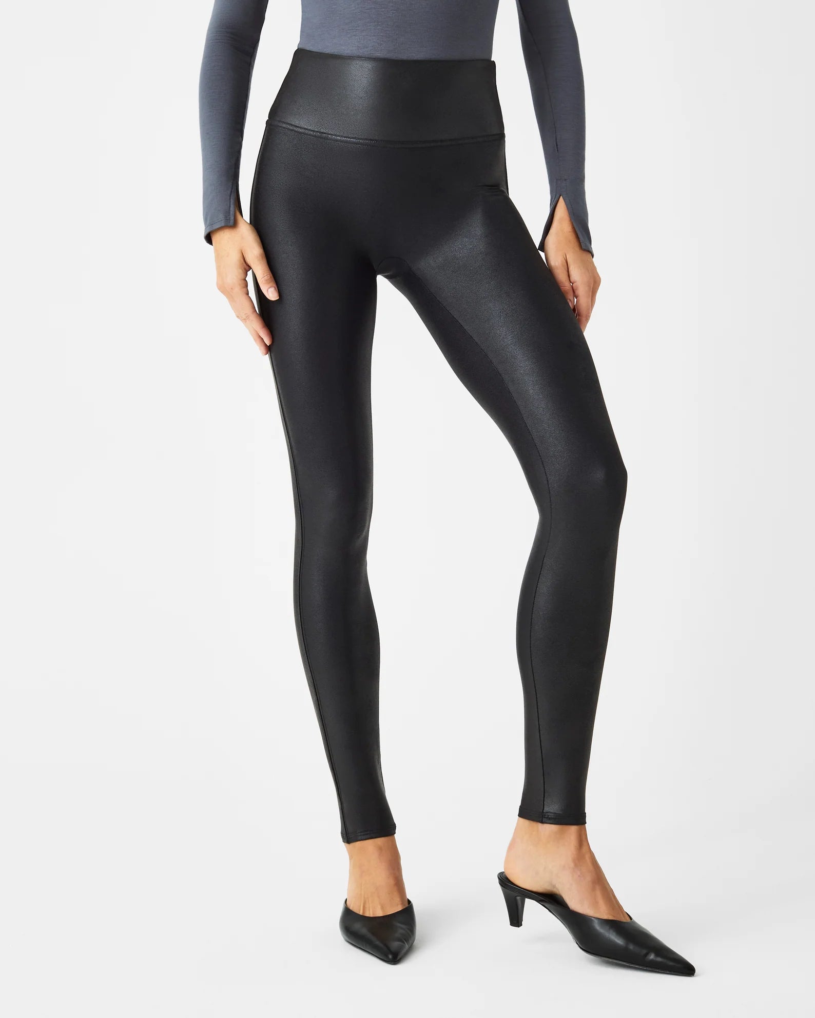 SPANX Faux Leather Leggings – Britique Boutique