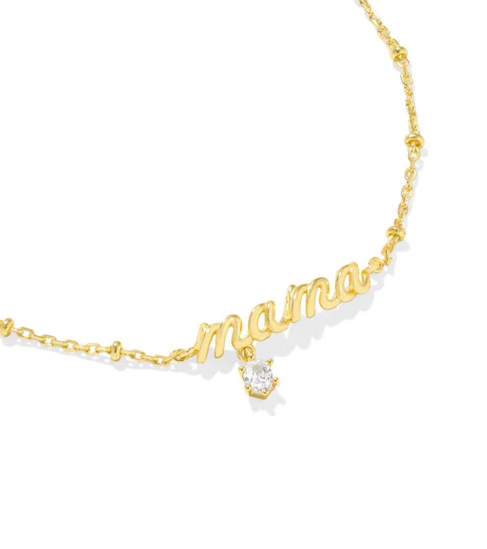 KENDRA SCOTT Mama Crystal Delicate Chain Bracelet